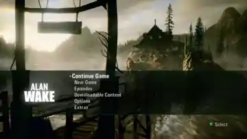 Alan Wake (USA) screen shot game playing